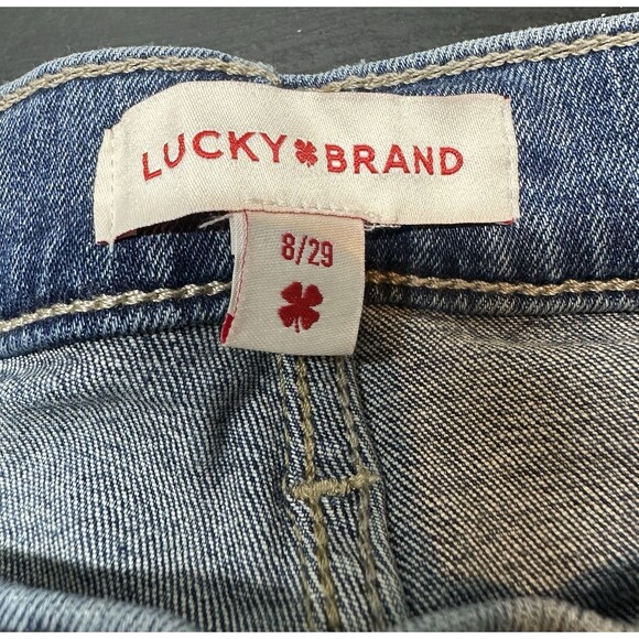 Lucky Brand Sweet Crop Jeans Mid Rise Women’s 8 (29) #1326 - Picture 7 of 10